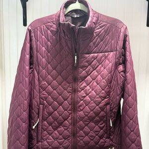Under Armour Burgundy L , Quilted Women's Jacket